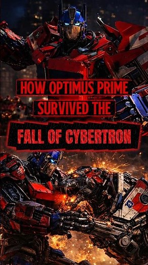 How Optimus Prime survive the War or Cybertron in Bumblebee movie ? #edformers #transformers