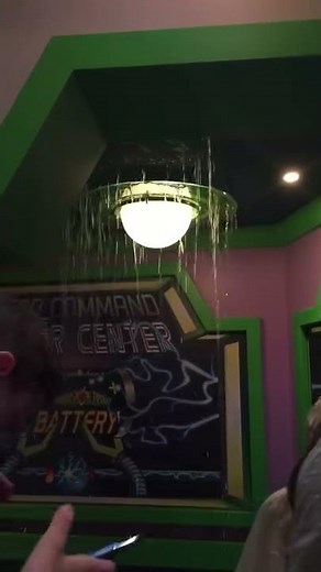 Rain inside Buzz Lightyear Laser Blast (Disneyland Paris)