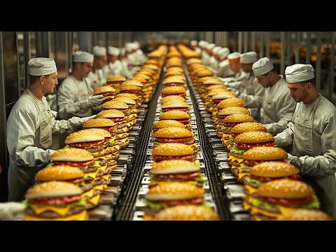 How Are Burger King Burgers Made | Inside The Factory
