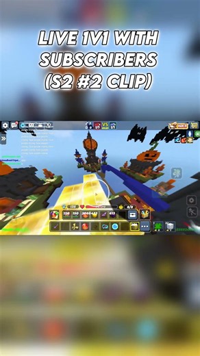 His Damage Was INSANE Blockman Go Bedwars 1v1 Season 2 #summerofgoals 🤯🔥