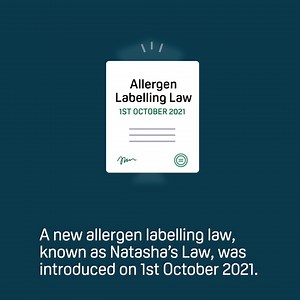 Today marks one year since the introduction of the allergen labelling law, also known as Natasha’s Law. Food businesses must now be compliant with this law. If you are a new business, find out what this means for you by visiting our dedicated guidance hub: www.food.gov.uk/PPDS #PPDS #NatashasLaw | Food Standards Agency