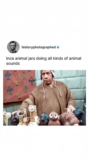 History Photographed | Using only the flow of water, these incredible Ancient Inca whistling vessels known as ‘huascos’ mimic various animal calls. These ancient... | Instagram