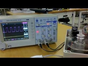 熊大 情報電気 創造実験（制御１）実験1-3 PWM波形とモーター回転速度の関係