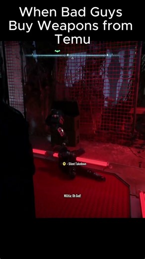 When Bad Guys Buy Weapons from Temu (Batman Returns Mods) #batmanarkhamknight