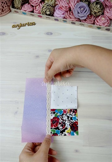 DIY Coasters from Scrap Fabric and Lace