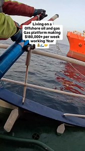 70K views · 8K reactions | Living on a offshore oil and gas platform...