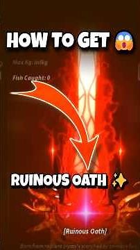 How to Get Ruinous Oath Rod in Fisch! (ROBLOX)