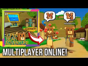 MULTIPLAYER IS HERE IN SUPER BEAR ADVENTURE! HOW TO PLAY ONLINE WITH FRIENDS IN THE BEAR GAME!