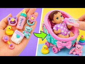 🍼👶 We Made the Ultimate Baby Doll Care Kit! 💖 Easy DIY Crafts & Tiny Accessories