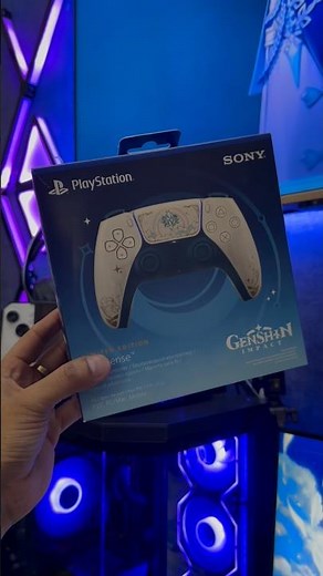 Genshin impact Limited Edition Dualsense Controller #playstation5 #shorts #unboxing #asmr #viral