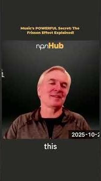 Music's POWERFUL Secret: The Frisson Effect Explained with Robet Killen