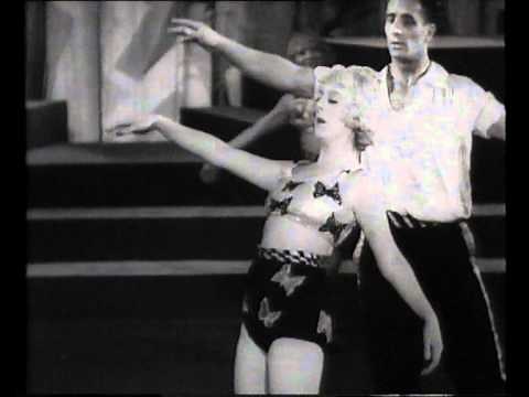 Cicely Courtneidge performs a burlesque Adagio Act 1934