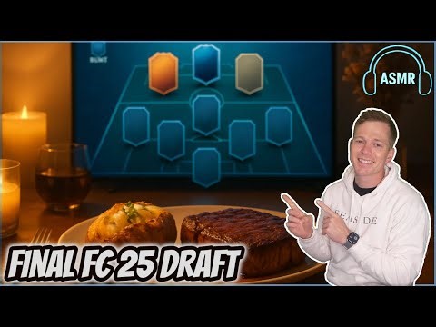 Goodbye FC 25 | Final Draft & Dinner (ASMR)