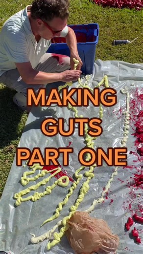 Creating Realistic Guts for Halloween Decor | DIY Special Effects Tutorial