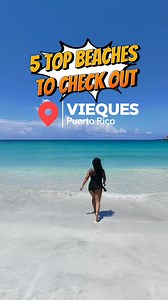 Visiting Vieques? (Which you should cause it is amazing) here are my top 5 beaches you should check out around the island 🏝️ Keep in mind Vieques has many beaches to visit and yes you should rent a golf cart with @utvrentalpr so that you can visit them all and enjoy the beauty that is “isla nena” Which one is your favorite? #puertorico #vieques #turismo #angelee923 | Angelee923