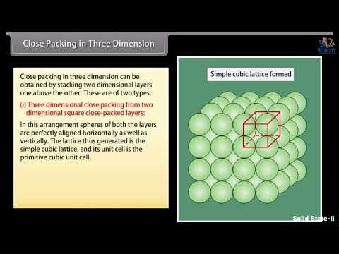 Solid State II | Class 12 | Chemistry | NCERT