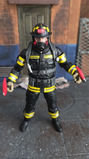 G.I. Joe Classified Series Search and Rescue Firefighter Closer Look #gijoeclassifiedseries #gijoe