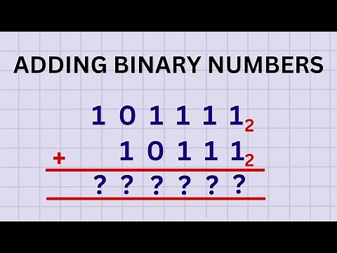 How to Add Binary Numbers | Binary Addition | Adding Binary Numbers | Adding Base 2 Numbers