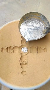 Watch molten metal flow through a perfectly symmetrical sand mold 🔥 Every line fills smoothly, creating a stunning piece of industrial art. The shine, sound, and flow are pure ASMR satisfaction 😌 In this short: • Geometric sand casting design • Smooth molten metal pour • Calming ASMR reaction • Engineering meets art Relax and enjoy this satisfying metal casting moment 🔥 #art #metal #shorts #satisfying #amazing #diy #moltenmetal #metalcasting #asmr #industrial #engineering #manufacturing #foun