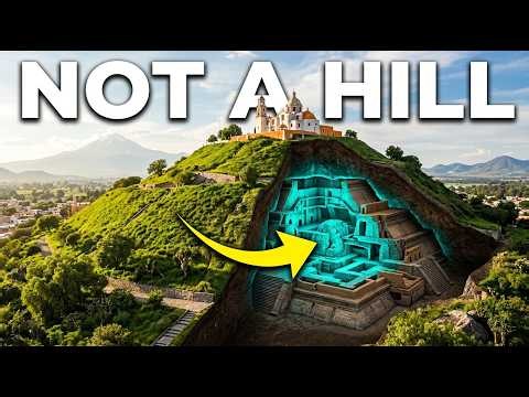 The largest pyramid on Earth was built in Mexico. It's hidden inside a hill.