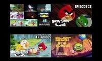 Mix of 4 videos from youtube : up to faster 12 parison to angry birds