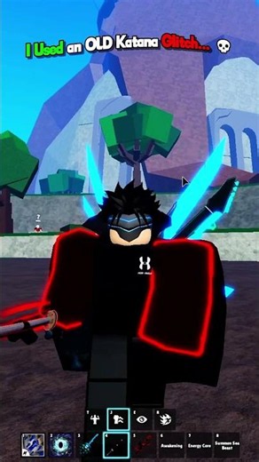 💀 The Forgotten Katana Glitch Is BROKEN! 🔥 #roblox #bloxfurit #bloxfruits#viral #shorts
