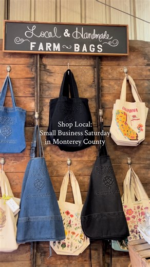 This Small Business Saturday, 🛍️✨ explore the local shops, makers and experiences that make Monterey County unforgettable. From coastal boutiques to historic downtown districts, your purchases support the small businesses that shape our communities. Here are a few Monterey County favorites to add to your list: 🌽 @pezzinifarms | Castroville Stock up on field-fresh artichokes, seasonal produce, and locally made treats — a true taste of the region. 🛋️ @somewhereincarmel | Carmel A beautifully cu