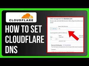 How to Set Cloudflare DNS
