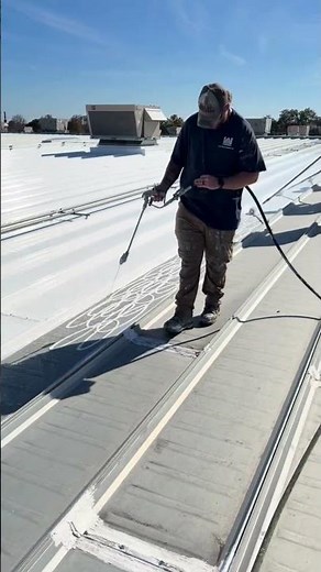 How a Roof Coating System is Installed #construction #roofcoating #installation #engineering