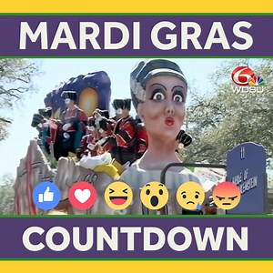 We know there are some of you counting down...less than 110 days away! https://bit.ly/2vOoLG0 | WDSU News