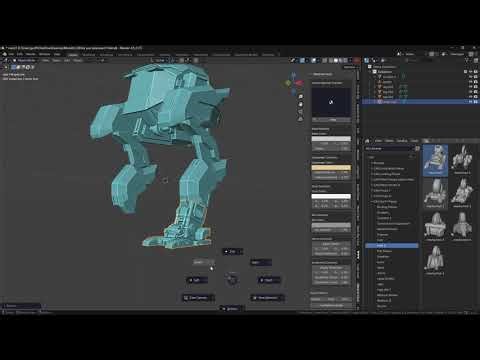 Mech Hard Surface Mini Kit Demo