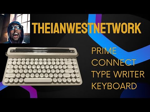 Prime Connect Bluetooth Type Writer Keyboard