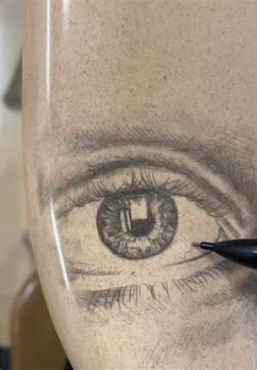 Eyebrows take forever😭 #sketch #drawing #pencil #school #fypシ #fyp #xyzcba #eye