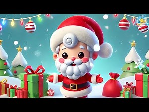 Christmas Finger Family Song for Kids | Festive 3D Animation | Santa, Reindeer, and More!