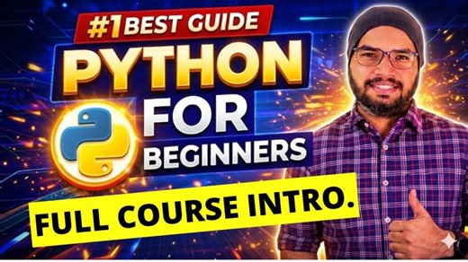 #1 Python Full Course Introduction | Python Tutorials For Beginners | Bakkappa N