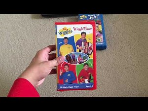 The Wiggles: Wiggle Time 2000 VHS And Wake Up Jeff! 1999 VHS
