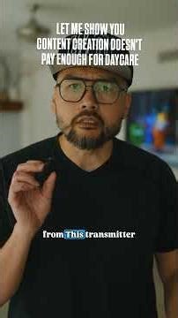 Content Creator can't afford Daycare