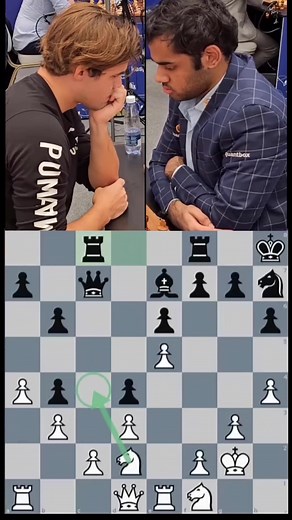 538K views · 6K reactions | Magnus Carlsen Vs Arjun Erigaisi  Fantastic Chess - brilliant play endgame ☠️♟️ #chess #Brilliant #Checkmate #chester #ChessChallenge #viralreelschallenge #magnuscarlsen #viralreelschallenge | Online Chess | Facebook