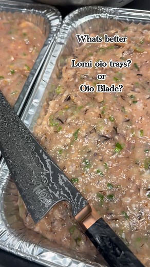 2.2K views · 4 comments | What you taking?? #hawaii #hawaiian #hawaiisonly #lomioio #oio This is our newest lightest blade in the collection. 7.5 inch, damascus steel, carbon fiber handle, thinner blade for precision and sharpness. This Kititsuke knife is for precision cuts for mincing herbs, breaking down small fish like akule and even sashimi. Its not meant for heavy thick cuts, like potatoes or carrots. | Kale’s Hale | Facebook