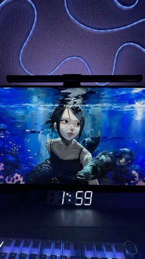 stefany on Instagram: "10/10 blue wallpapers on wallpaper engine. the names are listed just below for you to copy and paste: blue eyes anime girl swim. | 4K | nugodesuga. your name. 麻匪 蓝火女孩 蓝发女孩 库莉姆Cream 病弱人偶 麻匪水女孩 #wallpaper #tech #setup #gaming #desksetup"