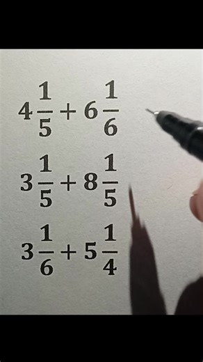 This Math Hack Fixes Fraction Problems fraction problems, fraction trick, fraction hack, add fractions fast, subtract fractions, mixed fractions method, fraction shortcut, easy fractions, math hack fractions, common denominator method, improper fractions, school math, exam math, arithmetic tricks, math shortcuts, learn fractions fast, fraction made easy, mental math fractions #mathtrick #mathematica #mathhack #mathstricks #mathematics