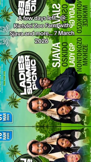 Join the Joburg Ladies Summer Picnic on March 7, 2026