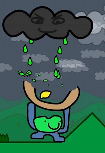 Acid Rain Effects in My Indie Game Platformer