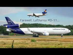(4K) Farewell, Lufthansa MD-11! A Final Goodbye to the last European registered MD-11…