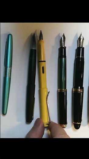 Tyler's Blind Fountain Pen Test: Pilot Metropolitan #fountainpens #pilotpens #nibs #ink #drawing