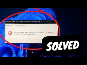 How To Fix 0xc0000142 Error on PC (2024)