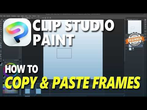 Clip Studio Paint How To Copy And Paste Frames
