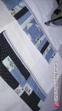 Easy step-by-step dish towel tutorial for beginners #shorts #scraps #creative sewing