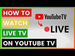 How To Watch Live TV On YouTube TV? [in 2025]