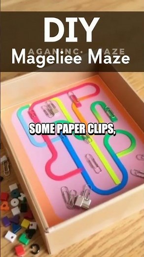 Exploring Magnetic Forces with a DIY Magnet Maze
